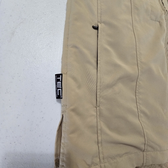 Scottevest Men's RFID Travel Vest Beige Medium Outdoor Pockets - Picture 8 of 14